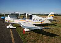 F-GFXC @ LFSH - Parked in front of the Airclub... - by Shunn311