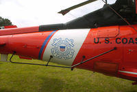 6526 - Tailboom detail and USCG logo as viewed from starboard - by George A.Arana