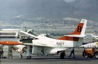 159709 @ ELP - T-2C Buckeye of Training Squadron VT-23 on transit through El Paso in October 1978. - by Peter Nicholson