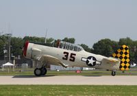 N43826 @ KOSH - North American T-6D - by Mark Pasqualino