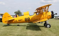 N65693 @ KOSH - Stearman - by Mark Pasqualino