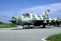 399 @ LBPG - One of the great many MiG-21s at Graf Ignatievo that will never fly again. - by Joop de Groot