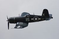 C-GVWC @ YIP - FG-1D Corsair