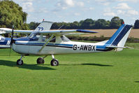 G-AWBX @ EGBK - 1968 Reims Aviation Sa CESSNA F150H, c/n: 0286 - visitor to the 2010 Sywell Airshow - by Terry Fletcher
