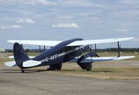 G-AKIF @ EGSU - De Havilland D.H.89A Dragon Rapide at Duxford airfield - by Ingo Warnecke