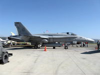 164055 @ CMA - Boeing F/A-18F SUPER HORNET, two General Electric F414-GE-400 Turbofans 14,000 lbf each, 22,000 lbf each with afterburners, Mach 1.8+ - by Doug Robertson