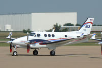 N13 @ AFW - FAA King Air - At Alliance Airport, Fort Worth, TX - by Zane Adams
