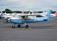 G-WACE @ EGTB - Reims Cessna F152 at Wycombe Air Park - by moxy