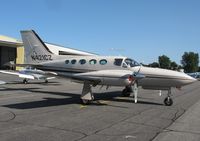 N421CZ @ KAXN - Cessna 421C Golden Eagle on the line. - by Kreg Anderson