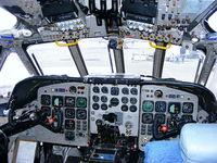 XV232 @ EGBE - Flightdeck of Nimrod MR.2 XV232 preserved at Coventry 'Airbase' - by Chris Hall