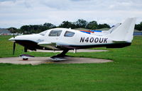 N400UK @ EGLD - Lancair LC41-550FG at Denham - by moxy