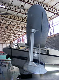 G-AIDL @ EGBE - Air Atlantique Classic Flight DH Rapide inside the hangar at Coventry 'Airbase' - by Chris Hall