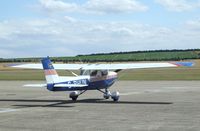 G-PHUN @ EGSU - Cessna (Reims) FRA150L at Duxford airfield - by Ingo Warnecke