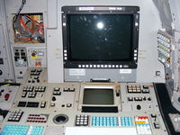 XV232 @ EGBE - Radar operators position in the Nimrod MR.2 - by Chris Hall