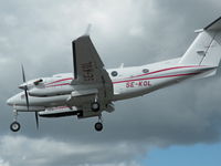 SE-KOL @ EGLK - Nice King Air on finals for rwy 25 - by BIKE PILOT