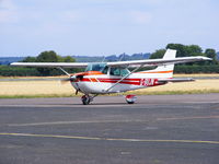 G-BUJN @ EGBW - privately owned Cessna 172 based at Wellesbourne Mountford - by Chris Hall