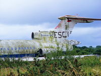 G-AVFE @ EGAA - on the fire dump at Belfast International Airport - by Chris Hall