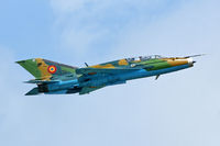176 @ LHKE - Romania-Air Force Mikoyan-Gurevich MiG-21UM (LancerB) - by Janos Palvoelgyi