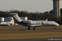 N502QS @ ORF - Biggish, but sleek - by Paul Perry