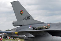 J-136 @ LHKE - F-16AM - by Volker Hilpert