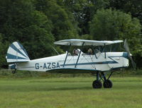 G-AZSA @ EGHP - Nice Stampe getting the tail up rwy 26. Starlight Foundation Day. - by BIKE PILOT