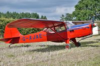 G-AJAE - 1946 Auster Aircraft Ltd AUSTER J1N, c/n: 2237 at 2010 Abbots Bromley Fly-In - by Terry Fletcher