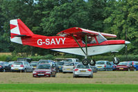 G-SAVY - Savannah Jabiru at Abbots Bromley Fly-In - by Terry Fletcher