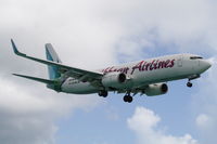 9Y-KIN @ TNCM - Boeing 737-8Q8, c/n: 28234 - by Trevor Toone