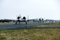 81-0978 @ LBPG - massive participation of USAF A-10s in the Co-operative Key exercise. - by Joop de Groot
