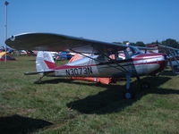 N3073N @ KOSH - Cessna 140 - by Mark Pasqualino
