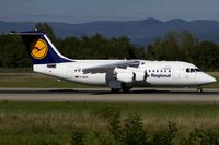 D-AVRA @ LFSB - departure from Basel
