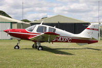 G-AXPC @ X5FB - Beagle B121 Pup Series 1 at Fishburn Airfield in July 2010. - by Malcolm Clarke