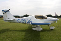 G-BVJN @ X5FB - Europa at Fishburn Airfield, UK in August 2010. - by Malcolm Clarke