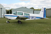 G-IFLI @ X5FB - Gulfstream AA-5 Cheetah at Fishburn Airfield in July 2010. - by Malcolm Clarke