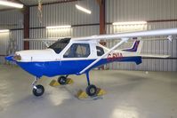 G-BYIA @ X5FB - Jabiru SK at Fishburn Airfield, UK in July 2009. - by Malcolm Clarke