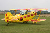 G-CCTF @ X5FB - Aerotek Pitts S-2A Special at Fishburn Airfield, UK in August 2010. - by Malcolm Clarke
