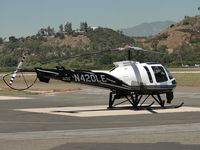 N420LE @ POC - Parked at Brackett for lunch - by Helicopterfriend