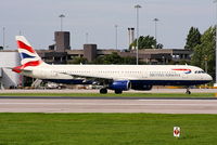 G-EUXE @ EGCC - British Airways - by Chris Hall