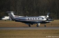 N2244 @ ORF - Pretty PC-12 just after touchdown - by Paul Perry