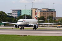 G-LCYJ @ EGCC - British Airways Embraer ERJ-190-100SR operated by Cityflyer Express - by Chris Hall