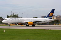 TF-FIK @ EGCC - Icelandair Boeing 757-2Y0 c/n 26151 - by Chris Hall