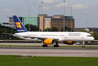 TF-FIK @ EGCC - Icelandair Boeing 757-2Y0 c/n 26151 - by Chris Hall