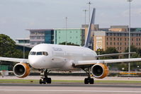 TF-FIK @ EGCC - Icelandair Boeing 757-2Y0 c/n 26151 - by Chris Hall