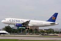 5B-DCH @ EGCC - Cyprus Airways - by Chris Hall