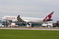 A7-AEN @ EGCC - Qatar Airways - by Chris Hall