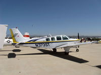 N373ST @ CMA - 1982 Beech B36TC TURBO BONANZA, Continental IO-520-UB 300 Hp - by Doug Robertson