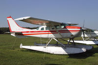 C-FDTX @ CNJ4 - Cessna 206 fitted with floats - by Duncan Kirk