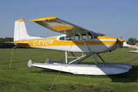 CF-YCR @ CNJ4 - Cessna 180 on floats - by Duncan Kirk