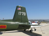 N4183E @ CMA - 1966 Nanchang China CJ-6A, Huosai 6A 9 cylinder radial 285 Hp, tail - by Doug Robertson