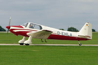 D-EHLA @ EGBK - German Registered Bolkow Bo.207, c/n: 273 about to depart from the 2010 LAA National Rally at Sywell - by Terry Fletcher